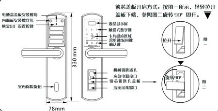 抗击打超级耐用超级价格指纹密码锁中的"硬汉特种兵"