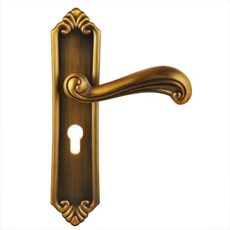 2157黄古铜室内门锁|新款卧室房间门锁|锁具批发25元(图)