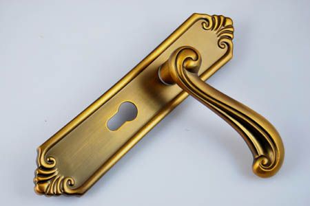 2157黄古铜室内门锁|新款卧室房间门锁|锁具批发25元(图)