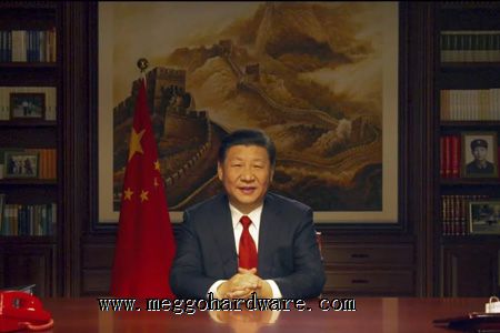 在习主席2019新年贺词鼓舞下努力奔跑坚定前行|门锁批发(图)