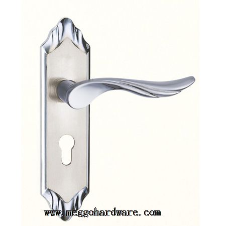 MZZ98-196钢拉丝锌合金室内门锁|门锁厂家|锁具批发