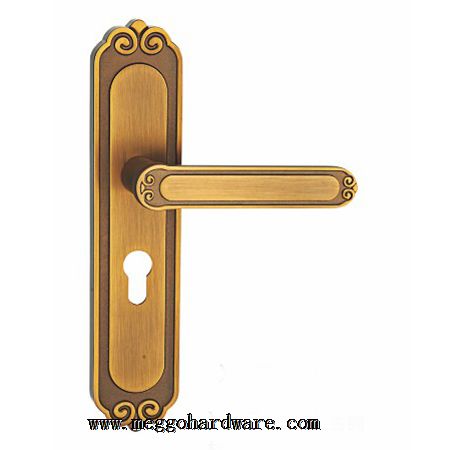 X037-37黄古铜静音锁|精品室内门锁|锁具批发|门锁厂家