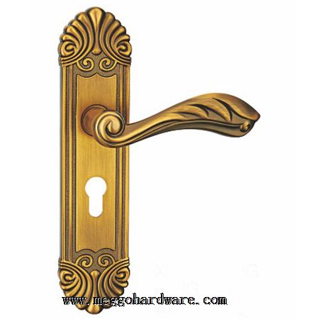 X052_152黄古铜静音锁|精品室内门锁|锁具批发|门锁厂家