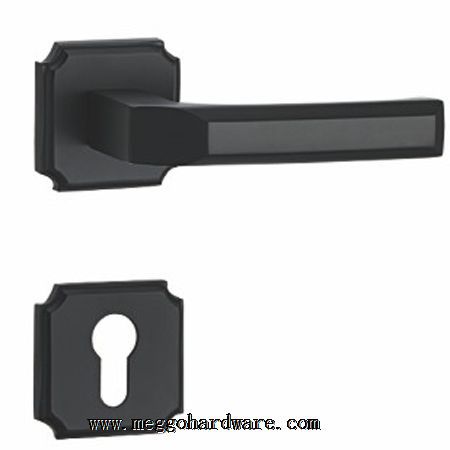 GM52711分体酷黑纯铜房间门锁|门锁厂家|锁具批发|门锁批发