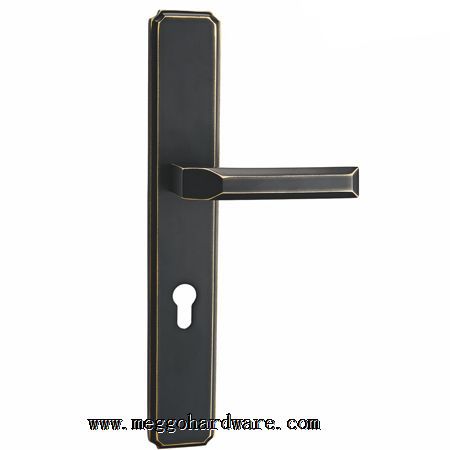 GL52711黑青纯铜别墅会议室门锁|锁具厂家|锁具批发|门锁批发