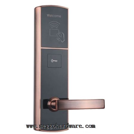 MG60766古铜酒店刷卡锁|门锁厂家|门锁批发|锁具批发|锁具厂家