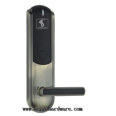 MG8808青古铜五星级酒店刷卡锁|门锁厂家|锁具批发|门锁批发