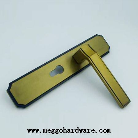 X297罗马黄古铜房间门锁|纯锌合金室内门锁|锁具批发