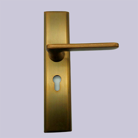【木门锁具】2020新款黄古铜静音室内门锁TJ141|门锁厂家